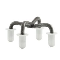 Gối kê thép 4 chân nút nhựa